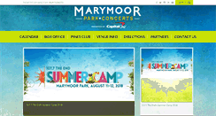 Desktop Screenshot of marymoorconcerts.com